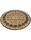 Chelsea Elegance Collection Area Rug -  Brompton (Navy Blue) Round Navy Blue  lifestyle 65