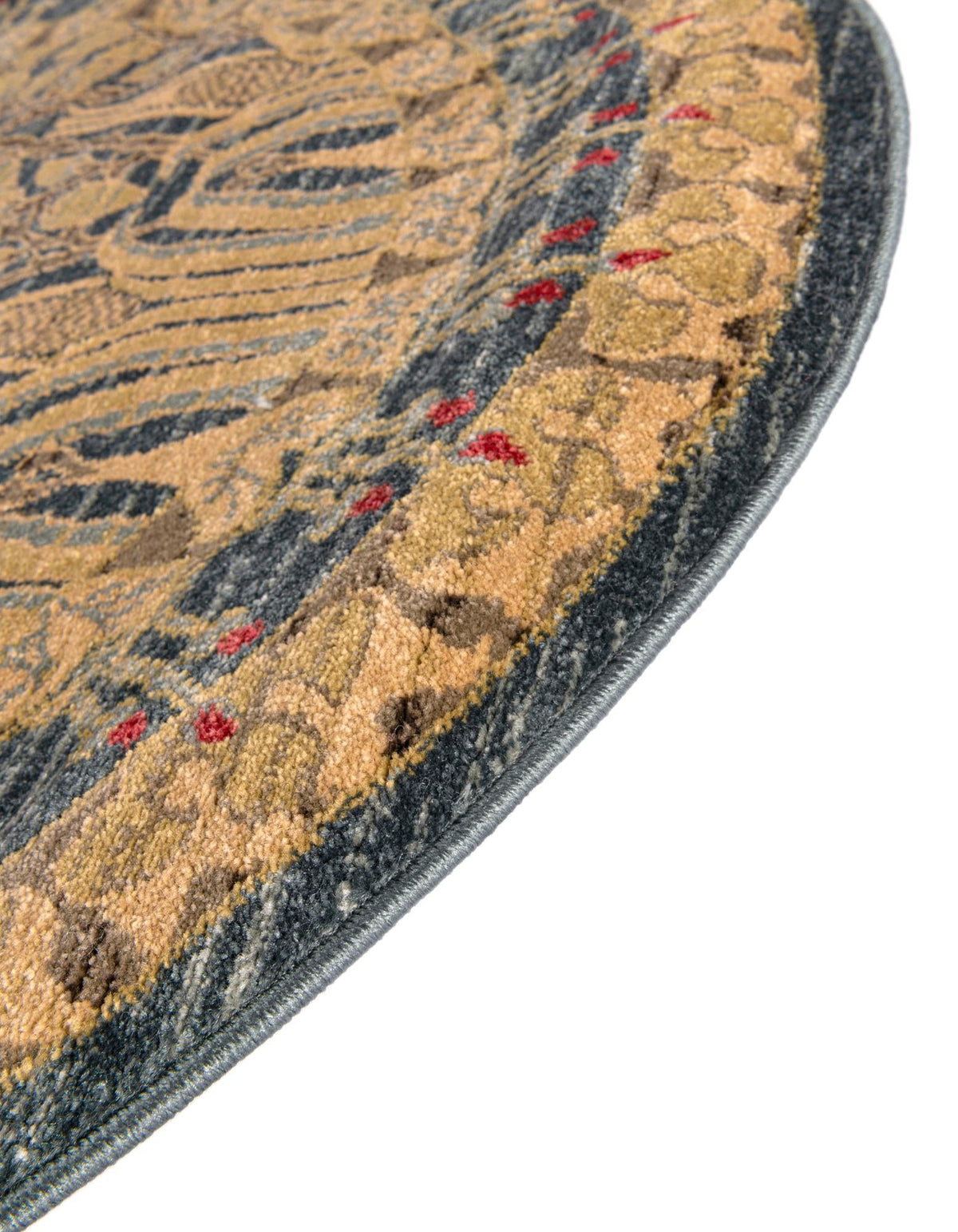 Chelsea Elegance Collection Area Rug -  Brompton (Navy Blue) Oval Navy Blue  lifestyle 87