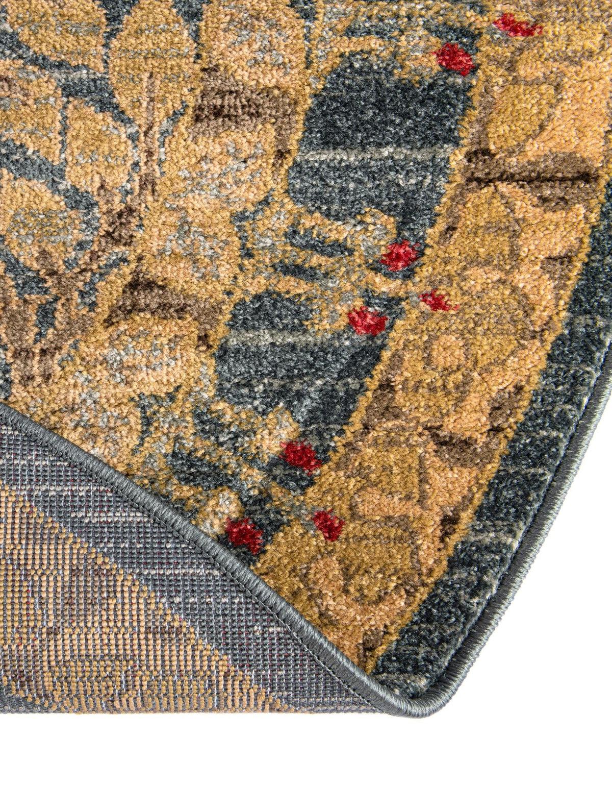 Chelsea Elegance Collection Area Rug -  Brompton (Navy Blue) Oval Navy Blue  lifestyle 90