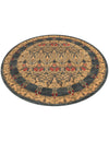 Chelsea Elegance Collection Area Rug -  Brompton (Navy Blue) Round Navy Blue  lifestyle 71