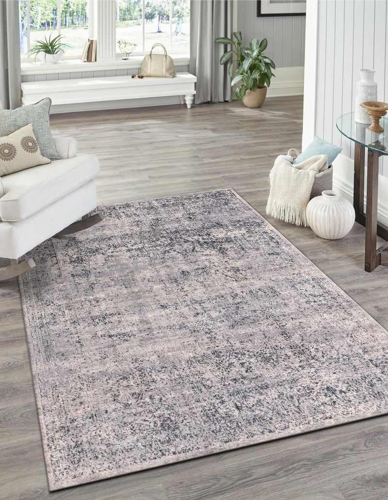 Coastal Manor Collection Area Rug -  Shoreline Rectangle Dark Blue  lifestyle 2
