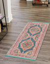 Caribbean Breeze Collection Area Rug -  Fernando Runner Multi  lifestyle 5