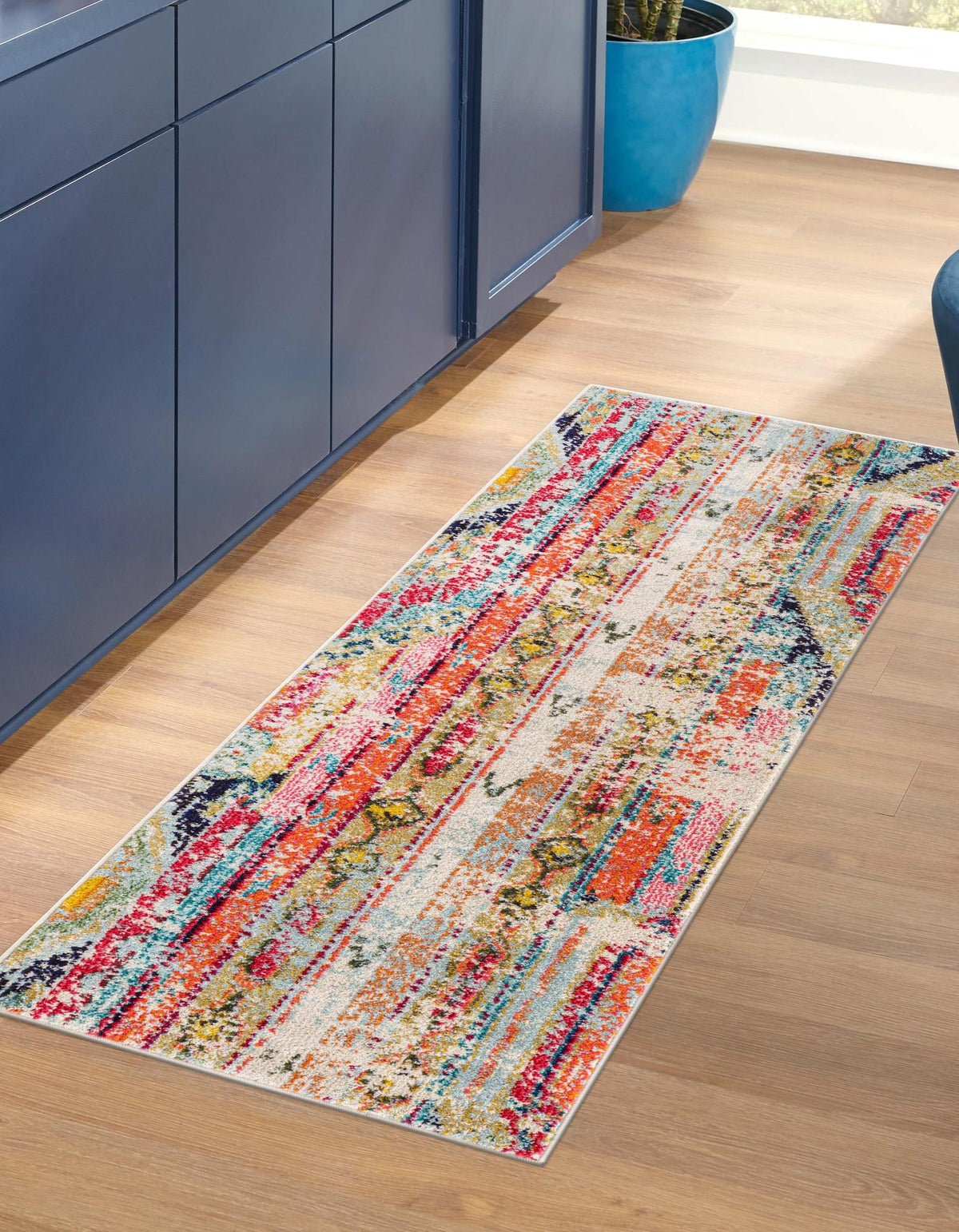 Sedona Vista Collection Area Rug - Canyon Runner Multi  lifestyle 2