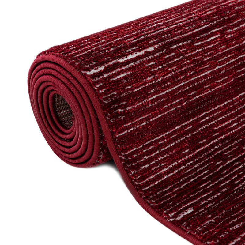 Bloomsbury Elegance Collection Area Rug -  Kensington (Red) Octagon Red  lifestyle 58