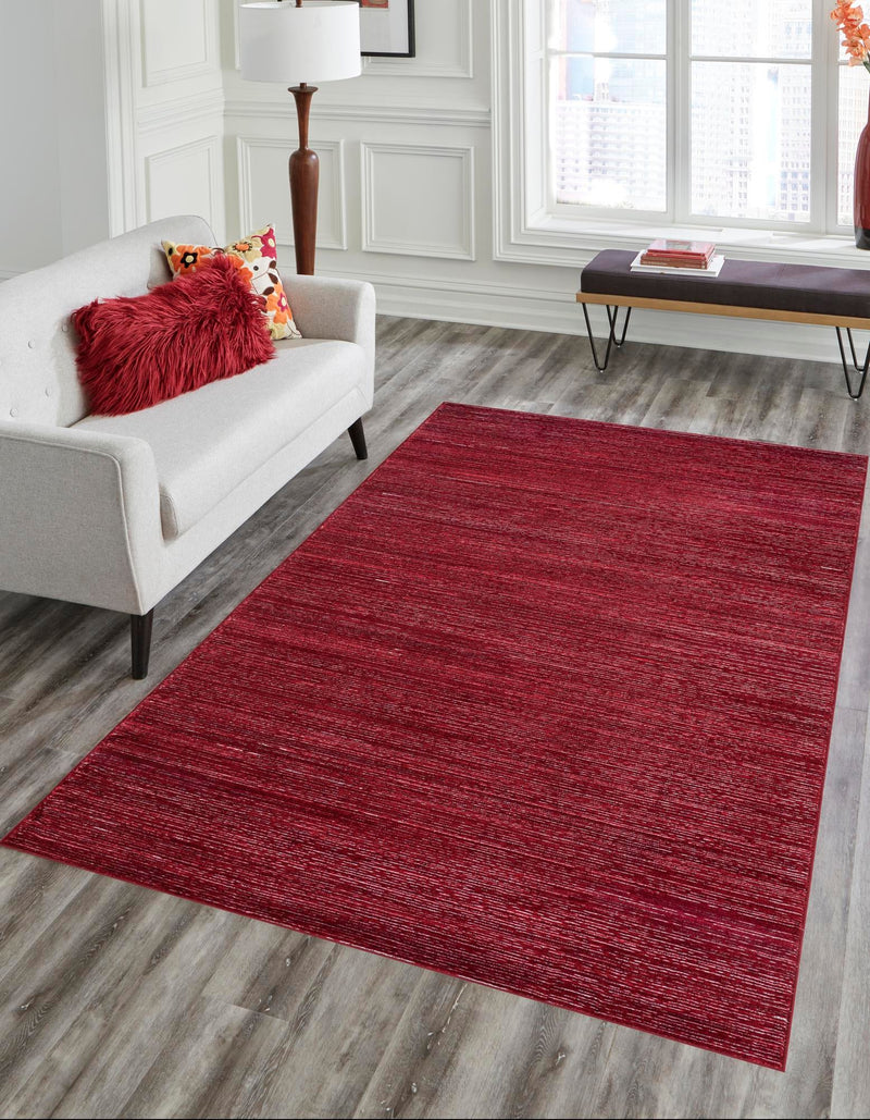 Bloomsbury Elegance Collection Area Rug -  Kensington (Red) Rectangle Red  lifestyle 2