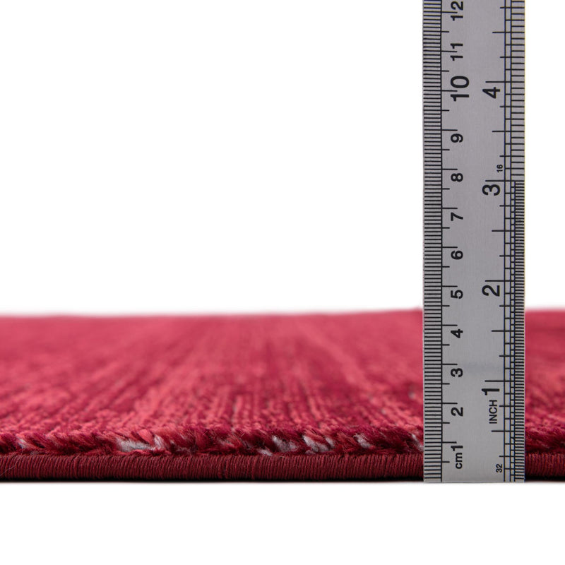 Bloomsbury Elegance Collection Area Rug -  Kensington (Red) Rectangle Red  lifestyle 4