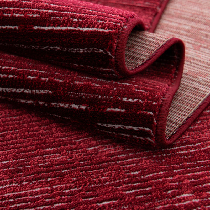 Bloomsbury Elegance Collection Area Rug -  Kensington (Red) Rectangle Red  lifestyle 12