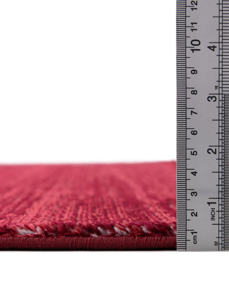 Bloomsbury Elegance Collection Area Rug -  Kensington (Red) Oval Red  lifestyle 31