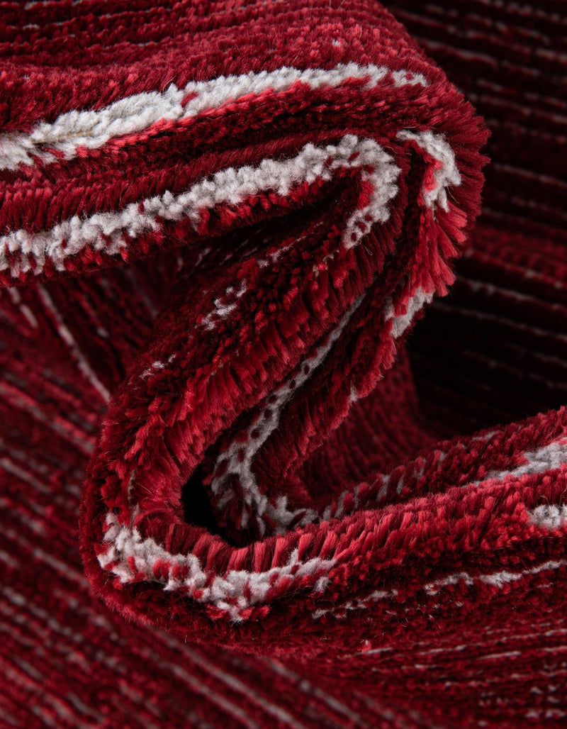 Bloomsbury Elegance Collection Area Rug -  Kensington (Red) Oval Red  lifestyle 43