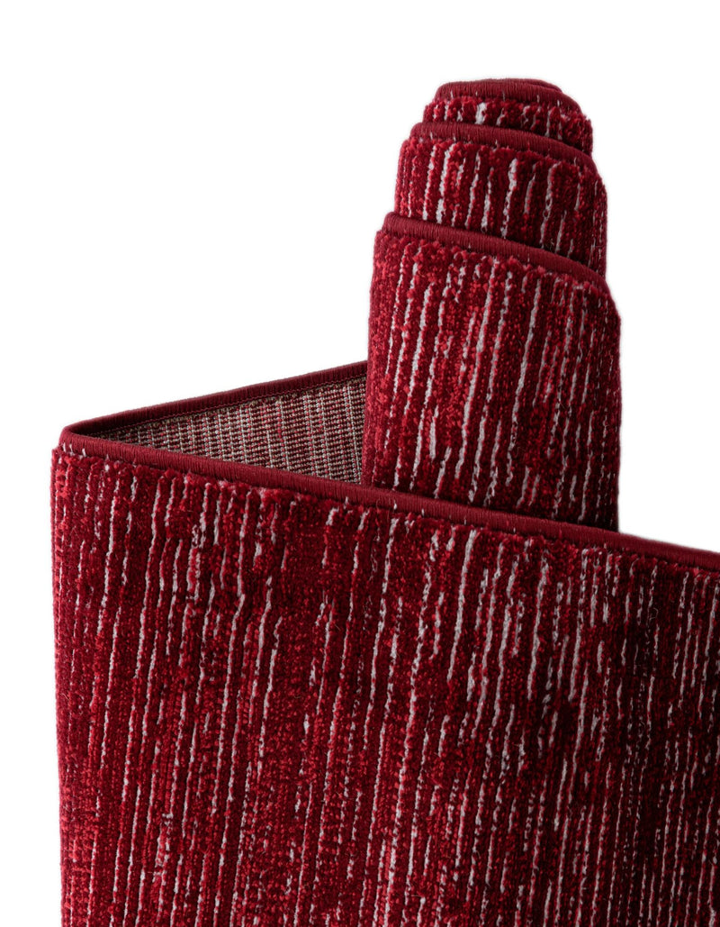 Bloomsbury Elegance Collection Area Rug -  Kensington (Red) Oval Red  lifestyle 55