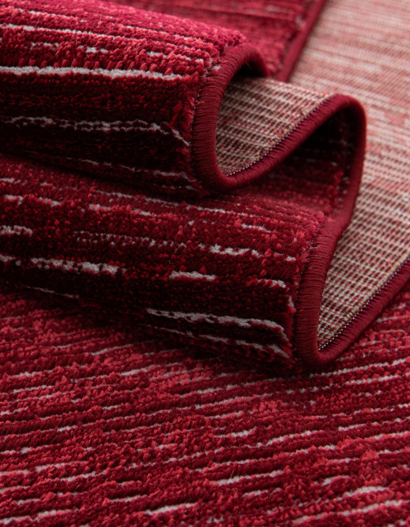 Bloomsbury Elegance Collection Area Rug -  Kensington (Red) Oval Red  lifestyle 63