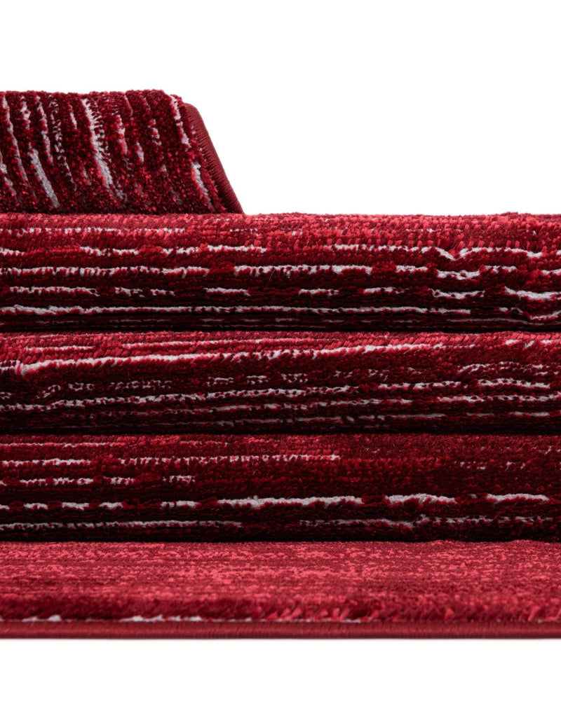 Bloomsbury Elegance Collection Area Rug -  Kensington (Red) Oval Red  lifestyle 67
