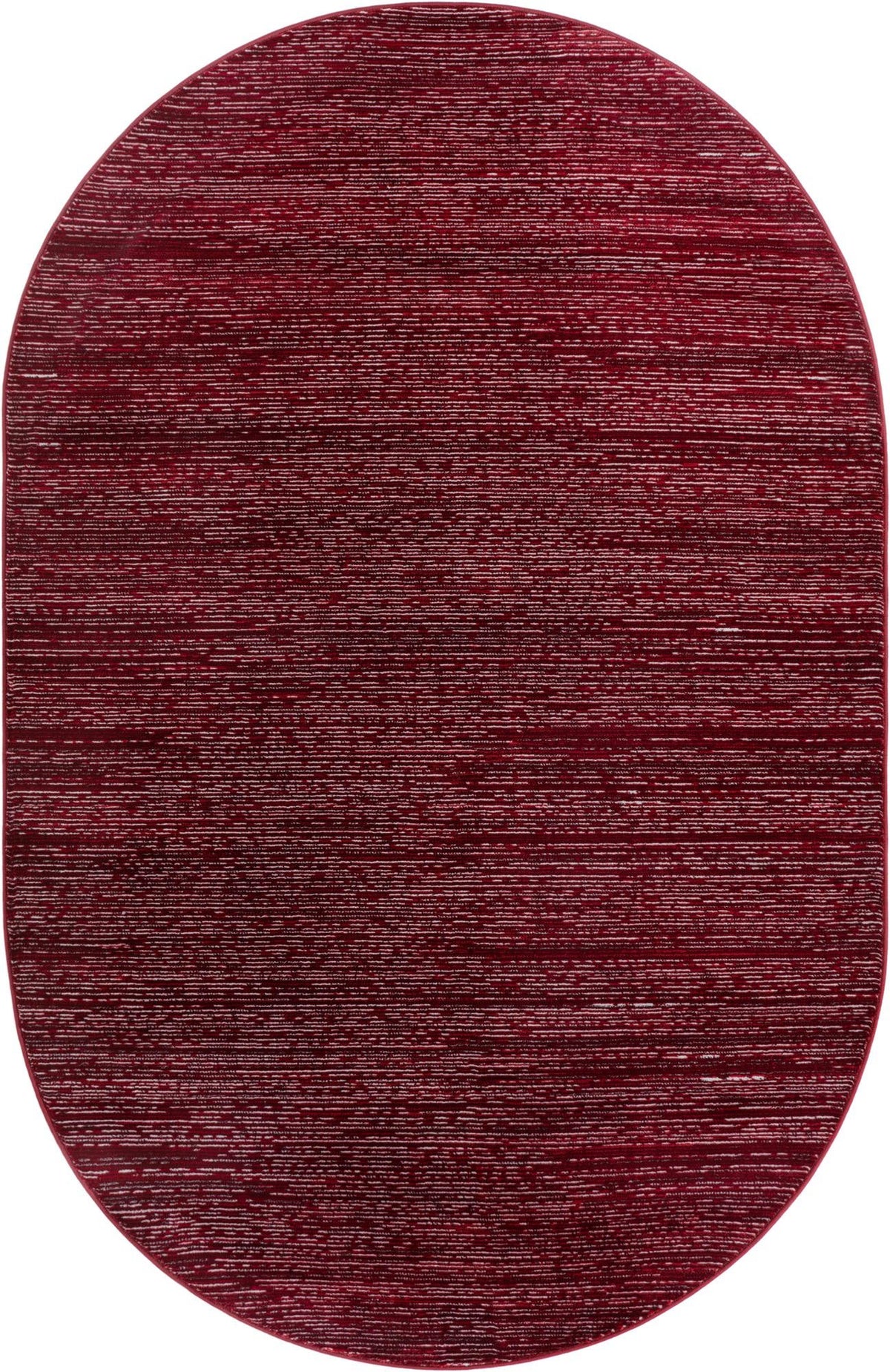 Bloomsbury Elegance Collection Area Rug -  Kensington (Red) Oval Red  lifestyle 18