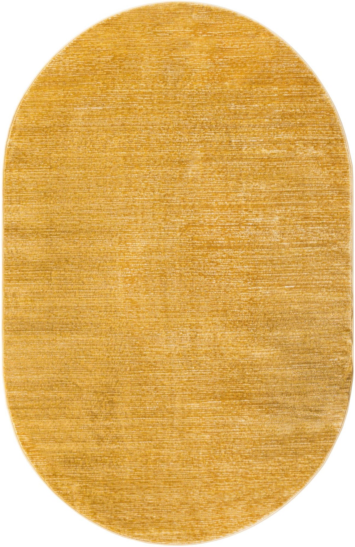 Bloomsbury Elegance Collection Area Rug -  Kensington (Yellow) Oval Yellow  lifestyle 18