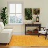 Bloomsbury Elegance Collection Area Rug -  Kensington (Yellow) Square Yellow  lifestyle 76