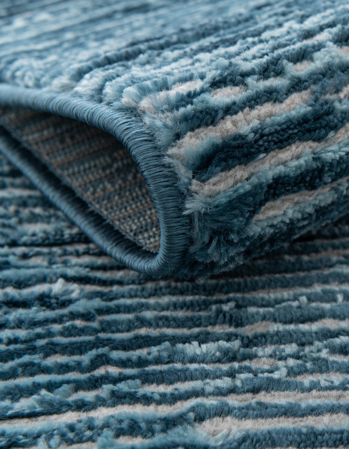 Bloomsbury Elegance Collection Area Rug -  Kensington (Blue) Rectangle Blue  lifestyle 5