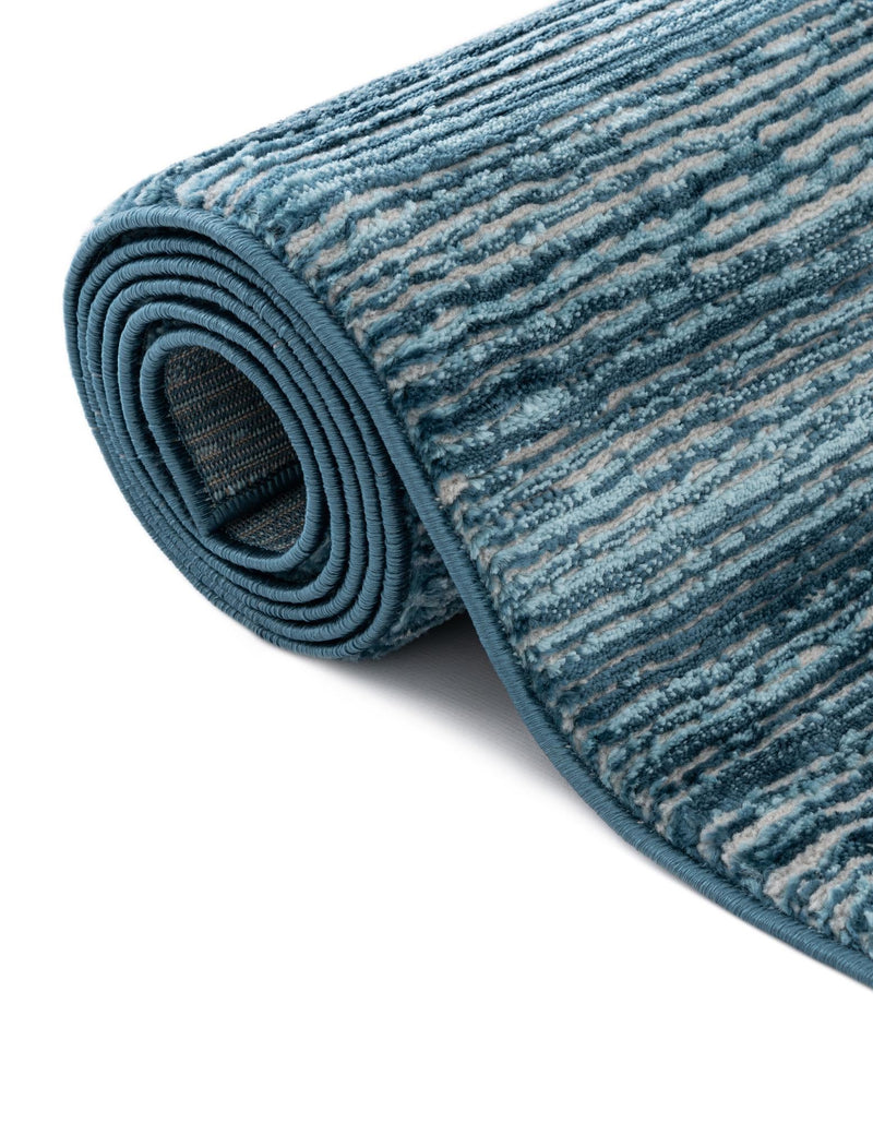 Bloomsbury Elegance Collection Area Rug -  Kensington (Blue) Rectangle Blue  lifestyle 11