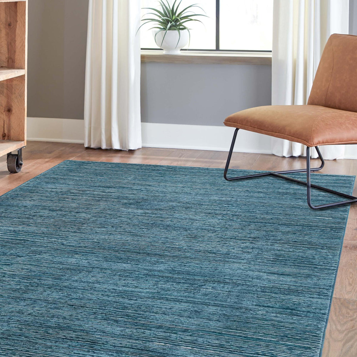 Bloomsbury Elegance Collection Area Rug -  Kensington (Blue) Rectangle Blue  lifestyle 15