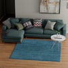 Bloomsbury Elegance Collection Area Rug -  Kensington (Blue) Square Blue  lifestyle 44