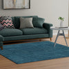 Bloomsbury Elegance Collection Area Rug -  Kensington (Blue) Square Blue  lifestyle 46