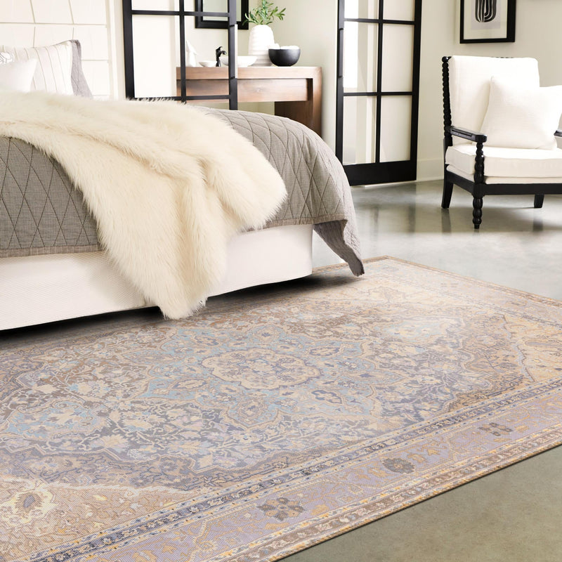 Heritage Elegance Collection Area Rug -  Schonbrunn Rectangle Cream  lifestyle 17