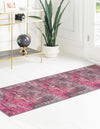 Heritage Elegance Collection Area Rug -  Windsor (Pink) Runner Pink  lifestyle 24