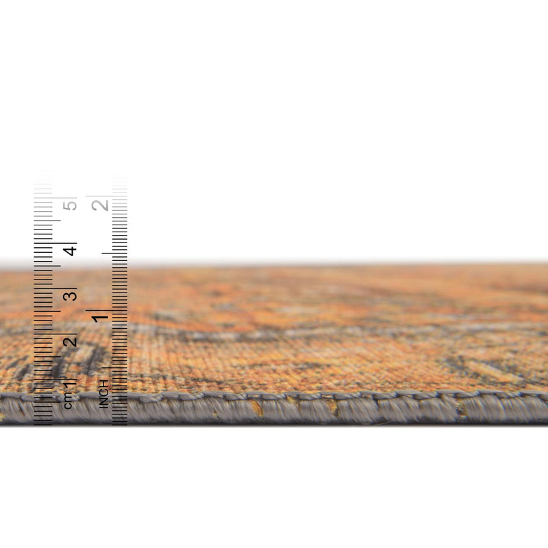 Heritage Elegance Collection Area Rug -  Windsor (Yellow) Rectangle Yellow  lifestyle 4