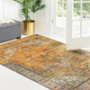 Heritage Elegance Collection Area Rug -  Windsor (Yellow) Rectangle Yellow  lifestyle 15