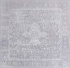 Heritage Elegance Collection Area Rug -  Windsor (Gray) Square Gray  lifestyle 19