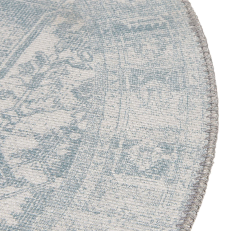Heritage Elegance Collection Area Rug -  Windsor (Ivory) Round Ivory  lifestyle 37