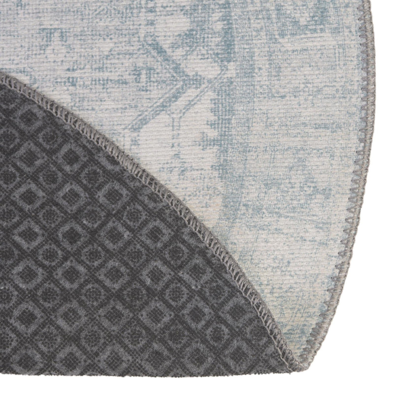 Heritage Elegance Collection Area Rug -  Windsor (Ivory) Round Ivory  lifestyle 45