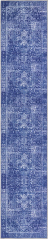 Heritage Elegance Collection Area Rug -  Windsor (Navy Blue) Runner Navy Blue  lifestyle 16