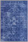 Heritage Elegance Collection Area Rug -  Windsor (Navy Blue) Rectangle Navy Blue Main