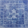 Heritage Elegance Collection Area Rug -  Windsor (Navy Blue) Square Navy Blue  lifestyle 18