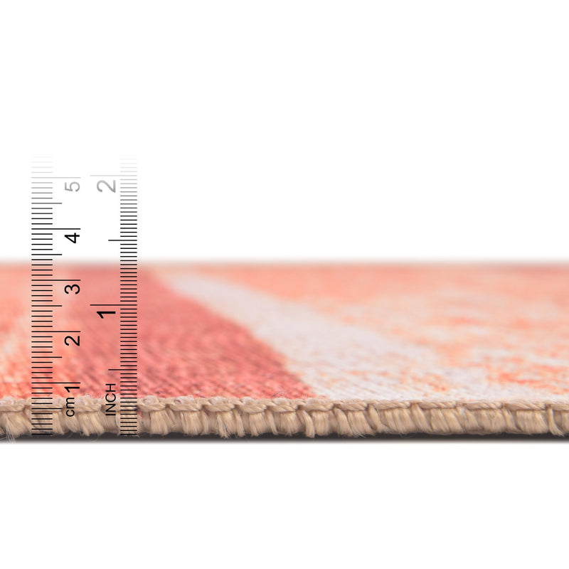 Heritage Elegance Collection Area Rug -  Edinburgh Rectangle Rust Red  lifestyle 12