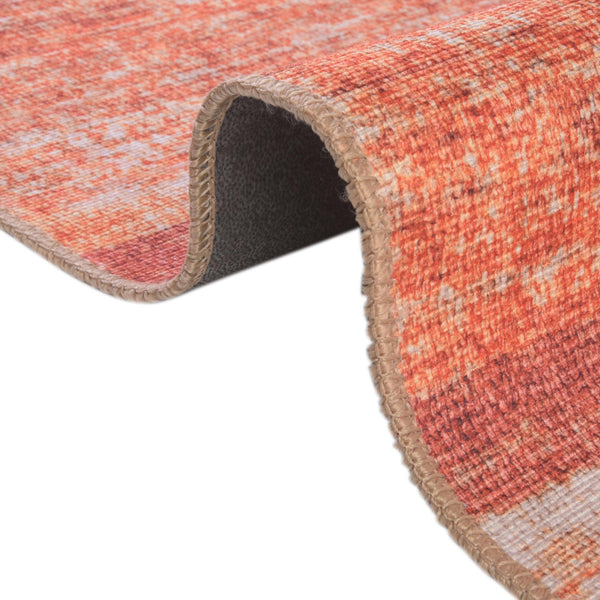 Heritage Elegance Collection Area Rug -  Edinburgh Rectangle Rust Red  lifestyle 27