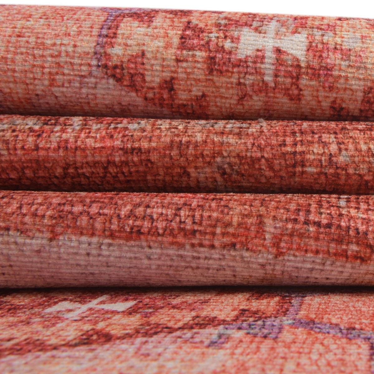 Heritage Elegance Collection Area Rug -  Edinburgh Rectangle Rust Red  lifestyle 39