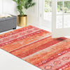 Heritage Elegance Collection Area Rug -  Edinburgh Rectangle Rust Red  lifestyle 45