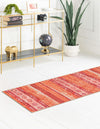 Heritage Elegance Collection Area Rug -  Edinburgh Runner Rust Red  lifestyle 68