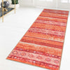 Heritage Elegance Collection Area Rug -  Edinburgh Runner Rust Red  lifestyle 95