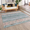 Heritage Elegance Collection Area Rug -  Edinburgh Square Green  lifestyle 98
