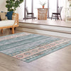 Heritage Elegance Collection Area Rug -  Edinburgh Square Green  lifestyle 109