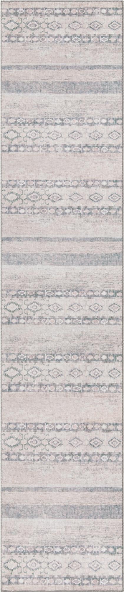Heritage Elegance Collection Area Rug -  Edinburgh Runner Gray  lifestyle 46