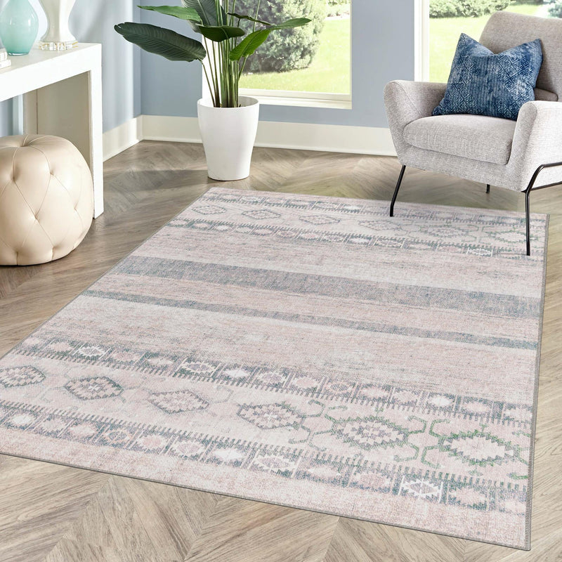 Heritage Elegance Collection Area Rug -  Edinburgh Rectangle Gray  lifestyle 40