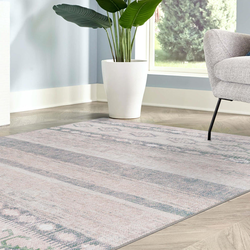 Heritage Elegance Collection Area Rug -  Edinburgh Rectangle Gray  lifestyle 43
