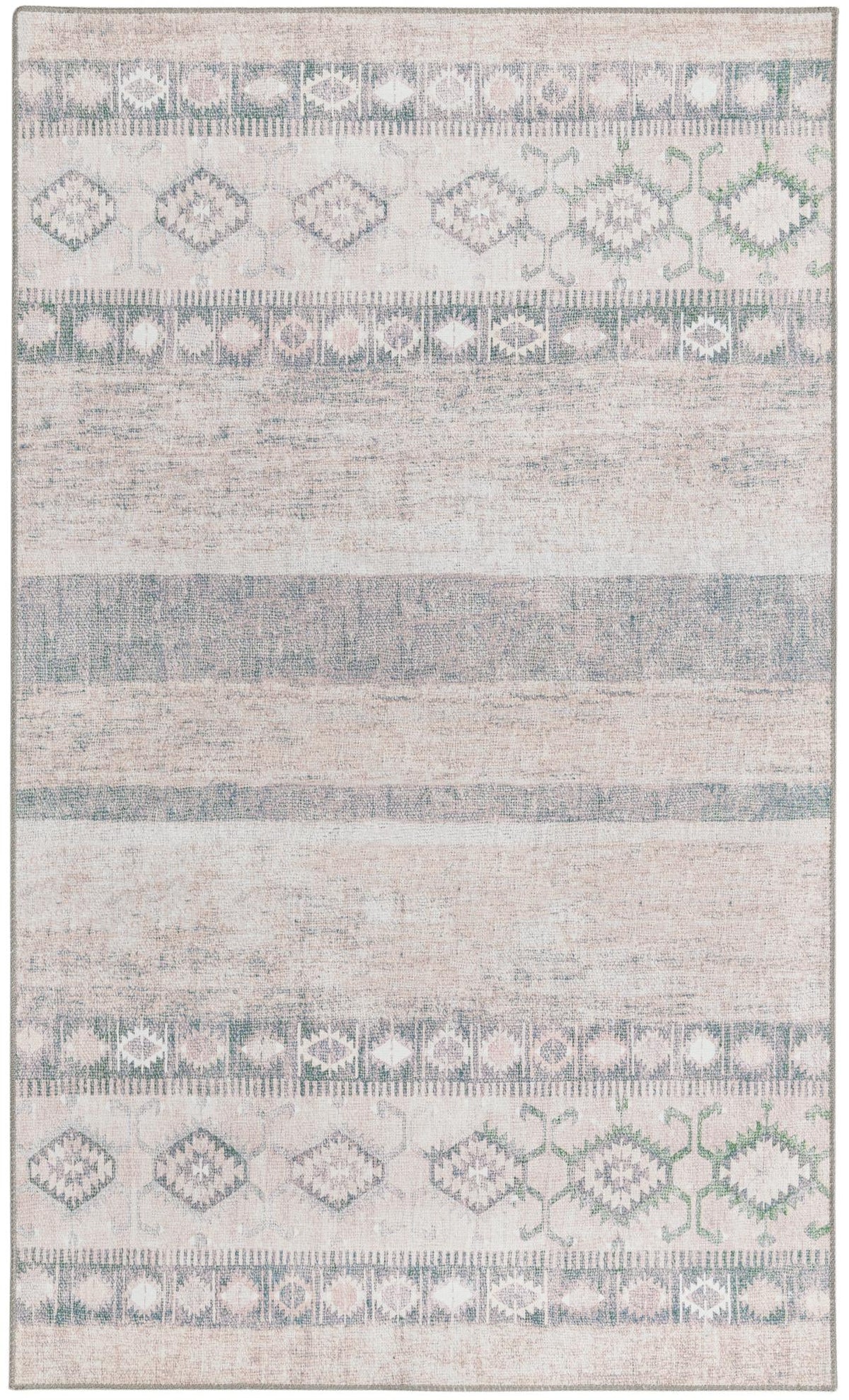 Heritage Elegance Collection Area Rug -  Edinburgh Rectangle Gray Main