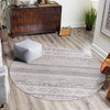 Heritage Elegance Collection Area Rug -  Edinburgh Round Gray  lifestyle 99