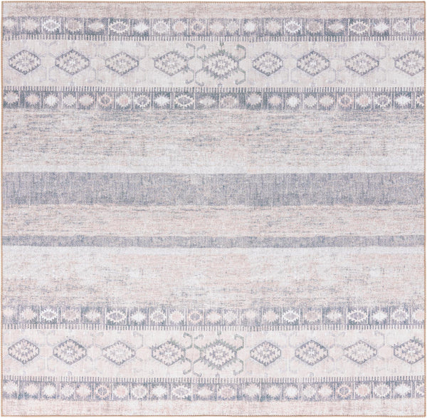 Heritage Elegance Collection Area Rug -  Edinburgh Square Gray  lifestyle 47