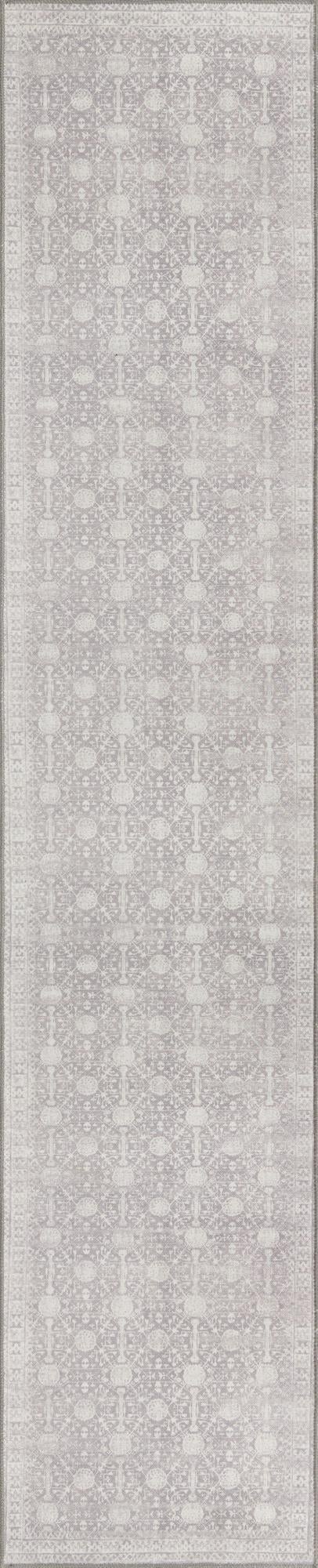 Heritage Elegance Collection Area Rug -  Chatsworth Runner Gray  lifestyle 42
