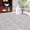 Heritage Elegance Collection Area Rug -  Chatsworth Rectangle Gray  lifestyle 36